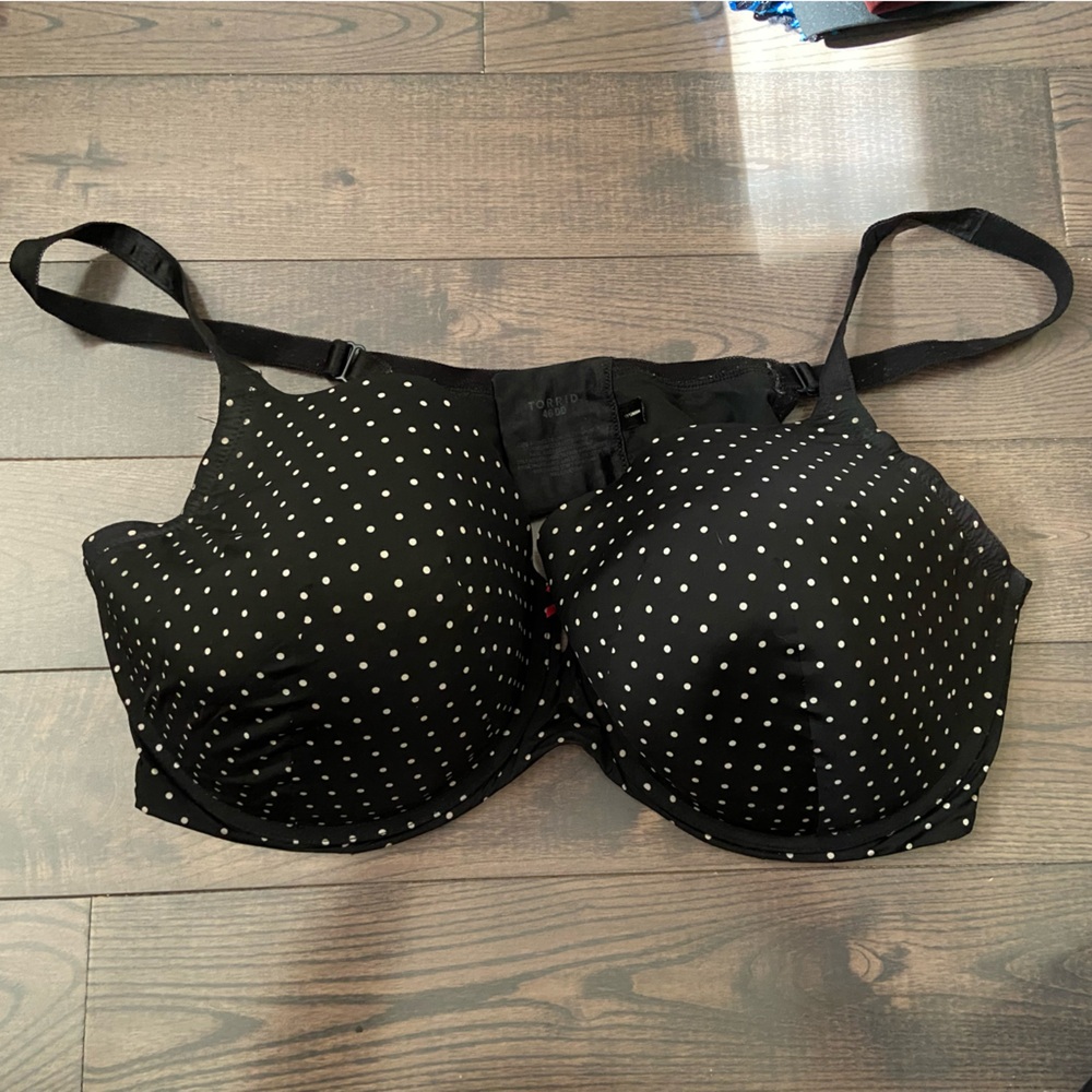 GUC Torrid Polka Dot Bra 46DD